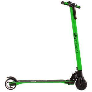 CITY HOPPER Trottinette électrique - Fibre de Carbone - 5,0 Ah - Vert