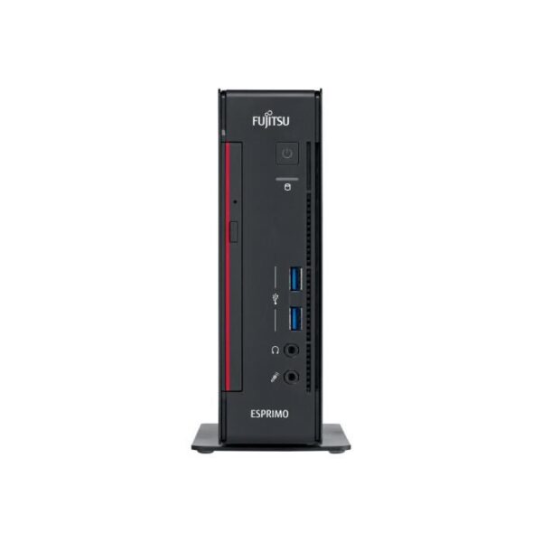 Fujitsu ESPRIMO Q556-2 Mini-Desktop-Computer 1 x Core i5 6400T - 2,2 GHz RAM 8 GB SSD 256 GB NVMe DVD SuperMulti HD ...