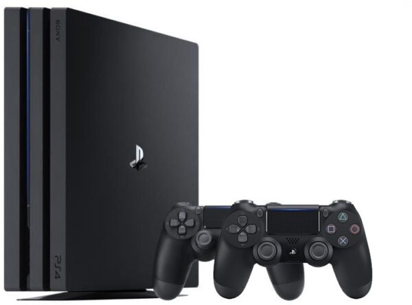 PS4 Pro 1 TB Schwarz + 2 Controller + 2 Spiele: CALL OF DUTY Modern Warfare + FIFA 20