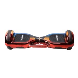 TAAGWAY Hoverboard électrique Rainbow 6,5" - 700W - 4Ah - Rouge et doré